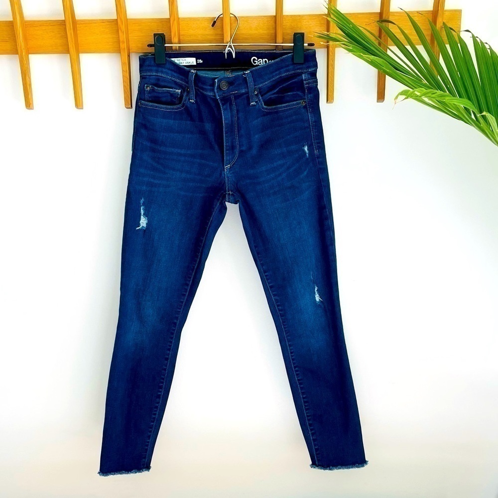 Gap Stretch True Skinny Ankle Jeans​​​​​​​​​​​​​​